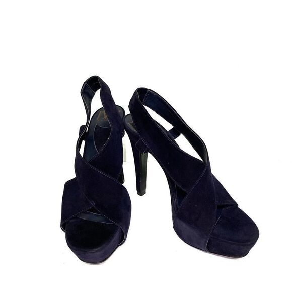 Diane Von Fürstenberg DVF Cross Platform Heels - Picture 2 of 8